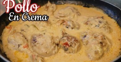 Receta de Pollo en Crema