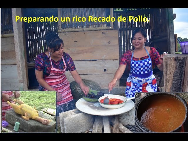 Receta de Pollo en Recado
