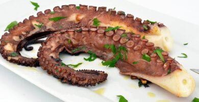 Receta de Pulpitos a la Plancha
