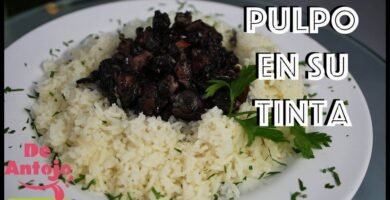 Receta de Pulpo en su Tinta
