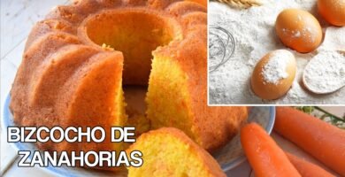 Receta de Queque de Zanahoria