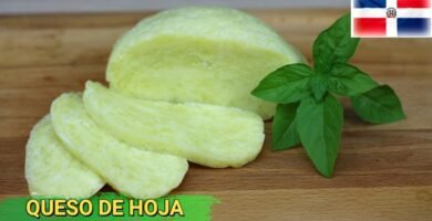 Receta de Queso de Hoja