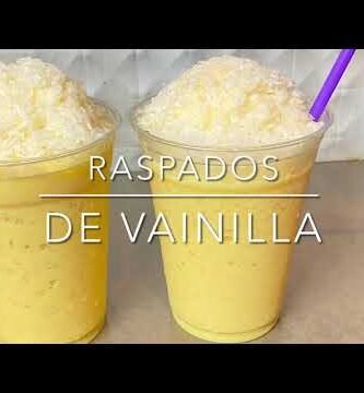 Receta de Raspados