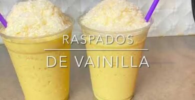 Receta de Raspados