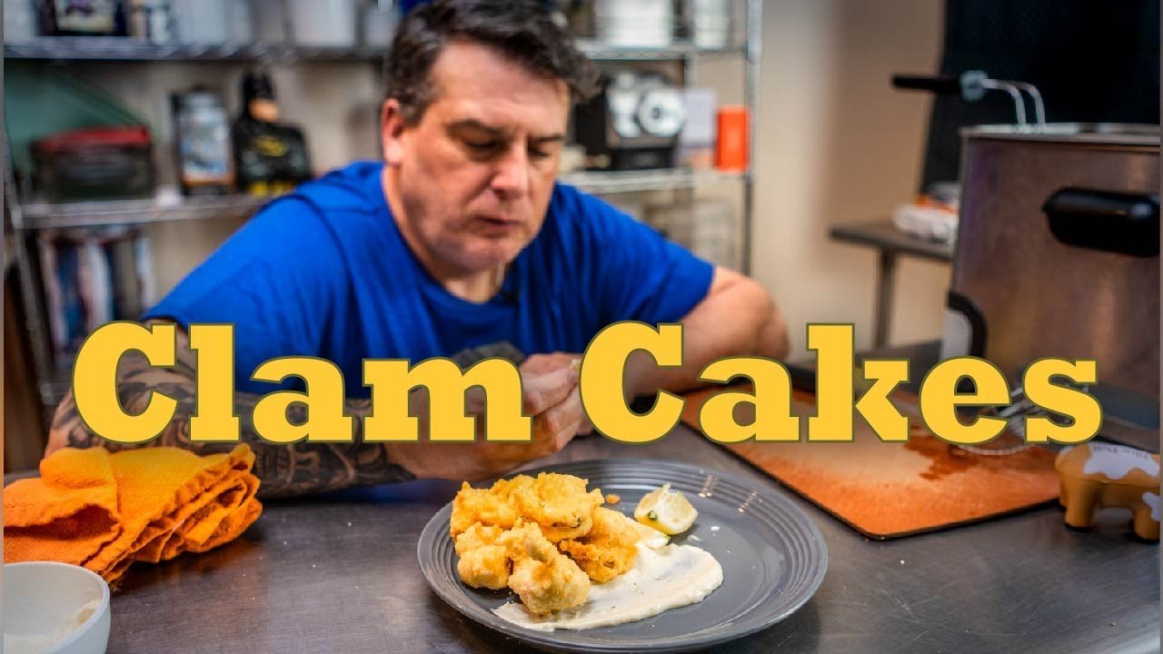 Receta de Rhode Island Clam Cakes