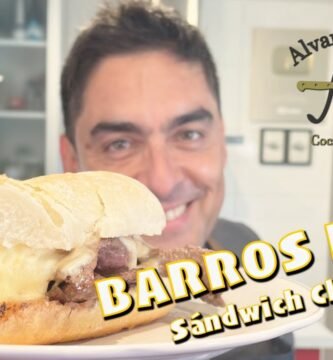 Receta de Sándwich Barros Luco