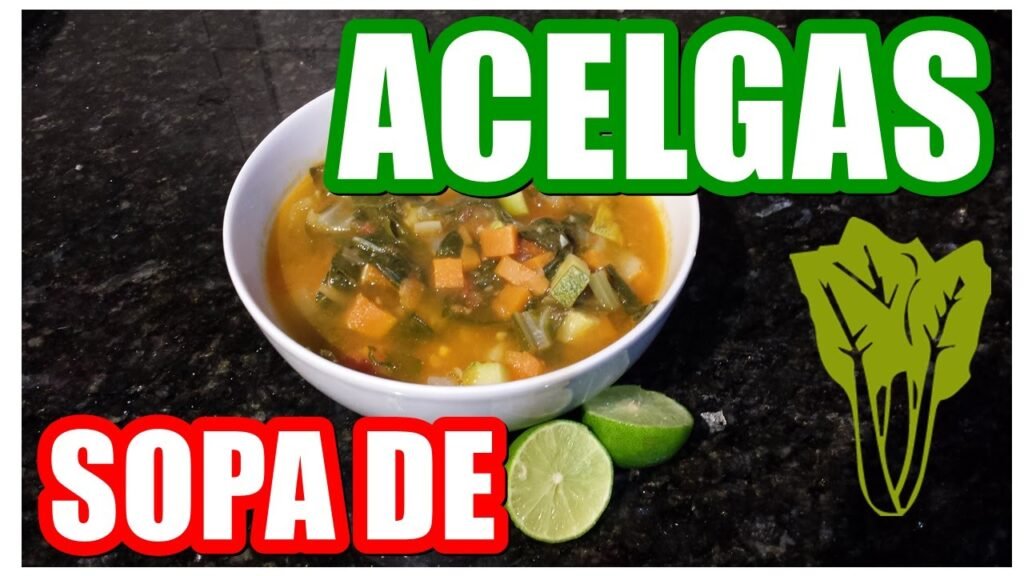 Receta de Sopa de Acelgas