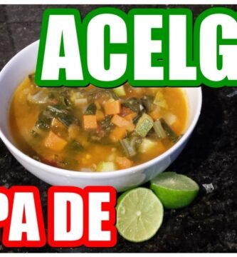 Receta de Sopa de Acelgas