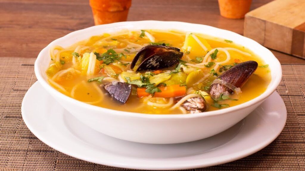 Receta de Sopa de Choritos