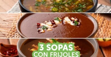 Receta de Sopa de Frijoles