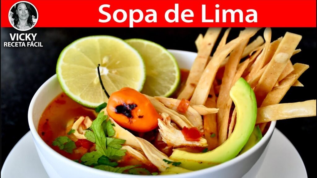 Receta de Sopa de Lima