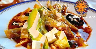 Receta de Sopa de Tortilla