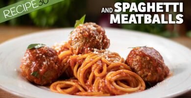 Receta de Spaghetti and Meatballs