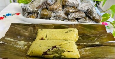 Receta de Tamal de Chipilín