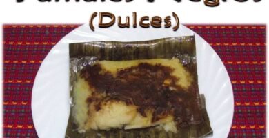 Receta de Tamales Negros