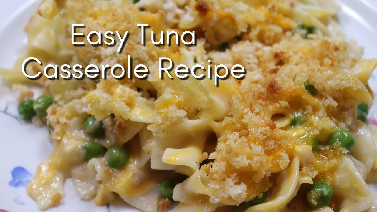 Receta de Tuna Casserole