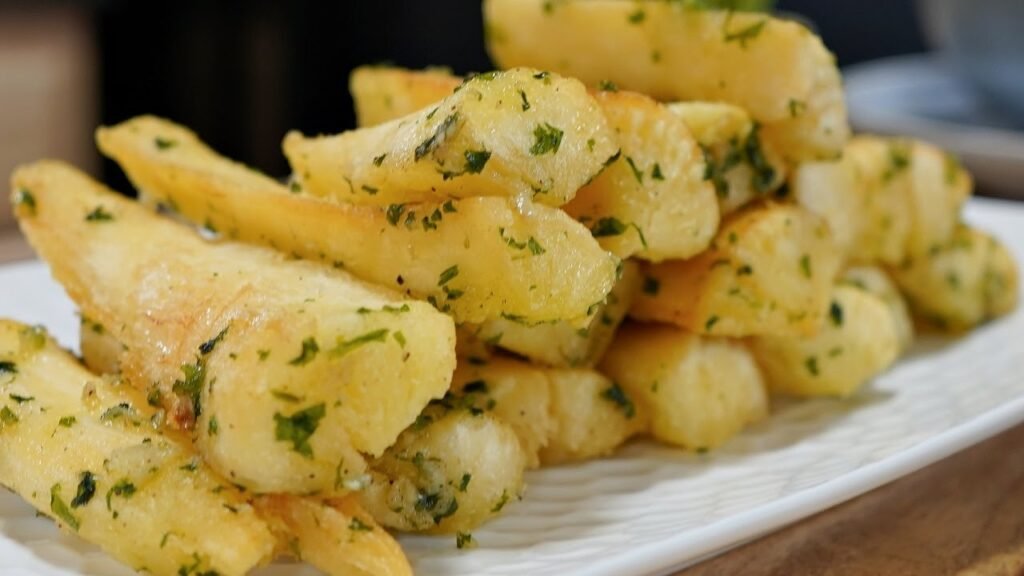 Receta de Yuca Frita