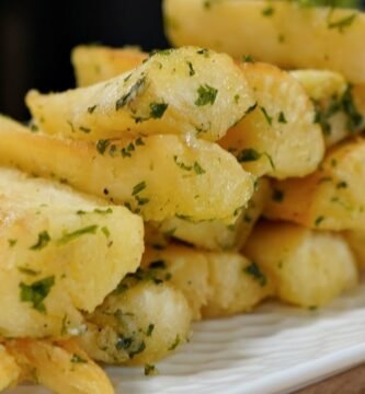 Receta de Yuca Frita