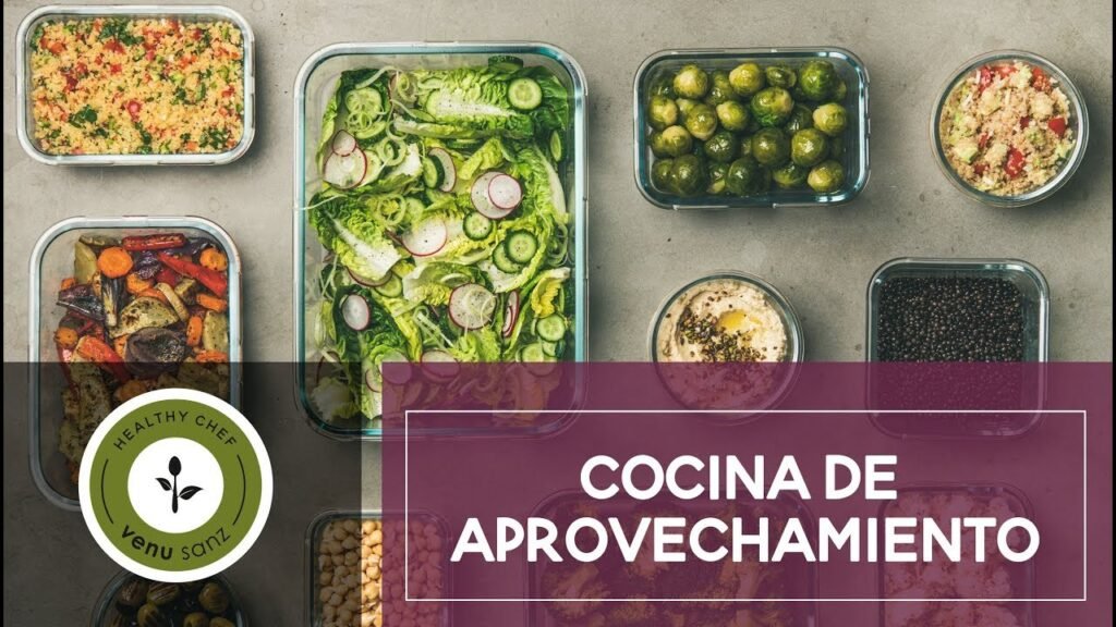 Aprovechar sobras de comida para una cocina más responsable