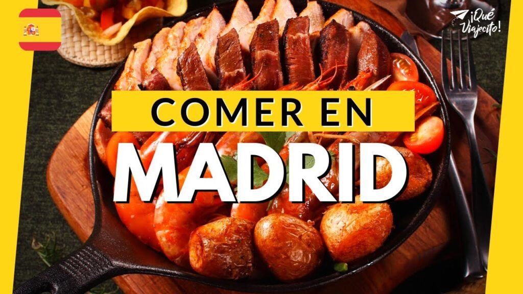 Comida típica en Madrid