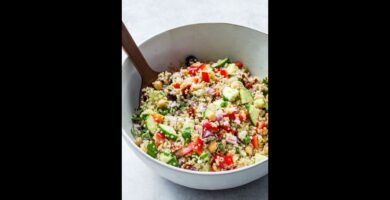 Cómo preparar ensalada de quinua de forma económica