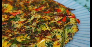 Cómo preparar tortilla de verduras de forma económica