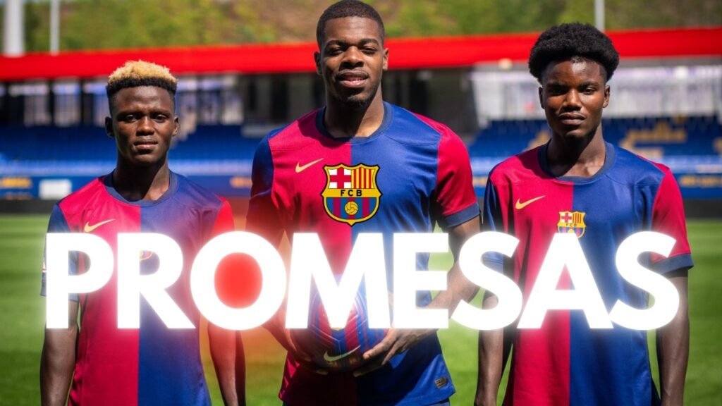 Los jóvenes promesas en Barcelona