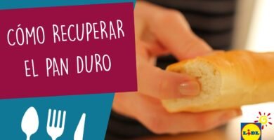 Reutilizar pan duro para una cocina más responsable