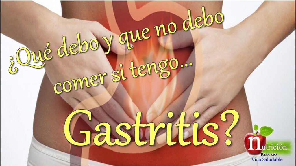 ¿Qué no debes comer si tienes gastritis?