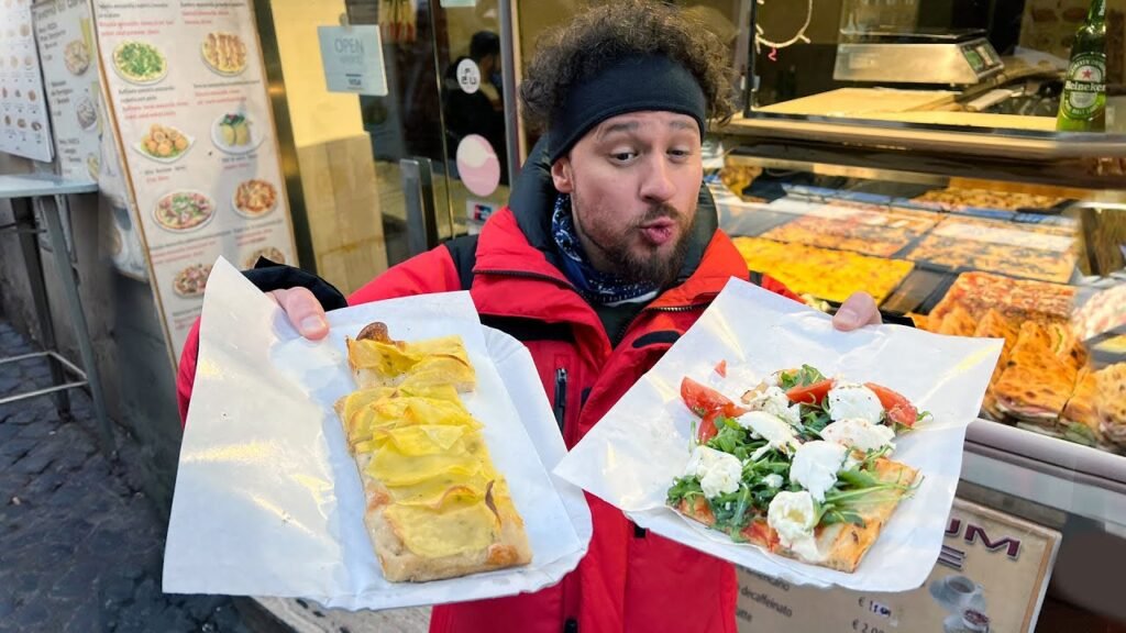 Comida callejera en Roma