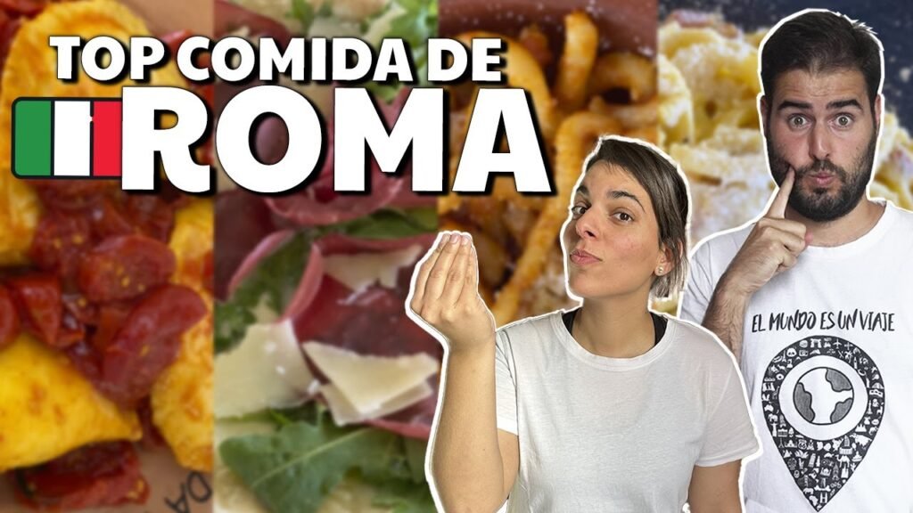 Comida típica en Roma