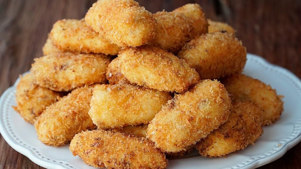 Comparativa entre croquetas y cebolla en la cocina