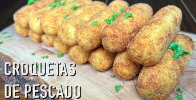 Comparativa entre pescados y croquetas en la cocina