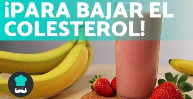 Ideas de smoothies para personas con colesterol alto
