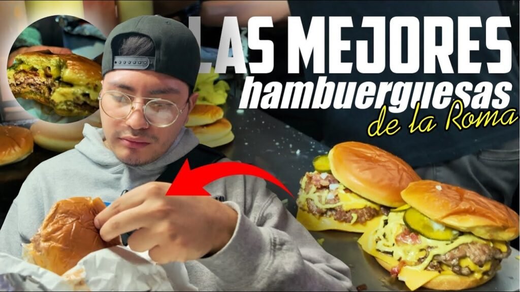 Mejores hamburguesas en Roma