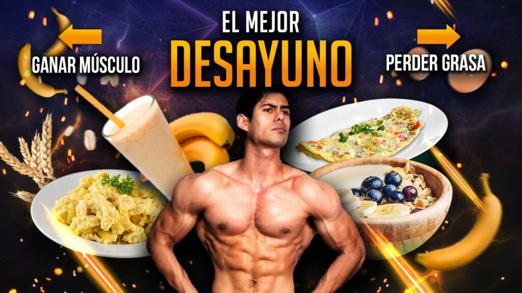 Qué desayunar para empezar el día con subir masa muscular