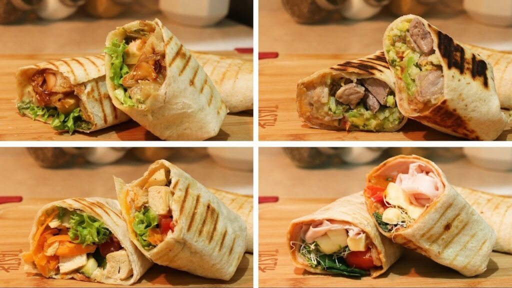 Recetas de wrap fáciles para preparar en 20 minutos