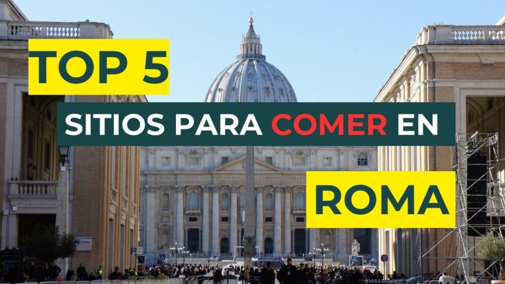 Restaurantes cerca de atracciones turísticas en Roma