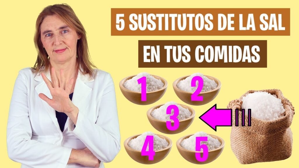 Sustitutos de la sal para recetas saludables