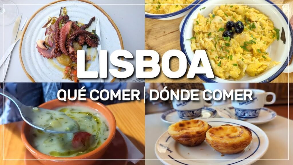 Comida callejera en Lisboa