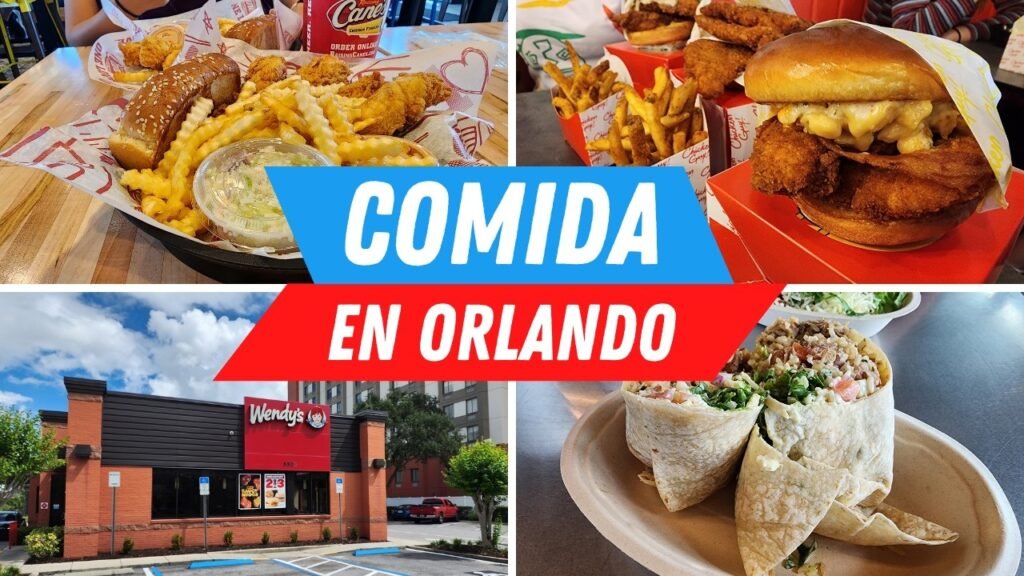 Comida rápida en Orlando que sorprende