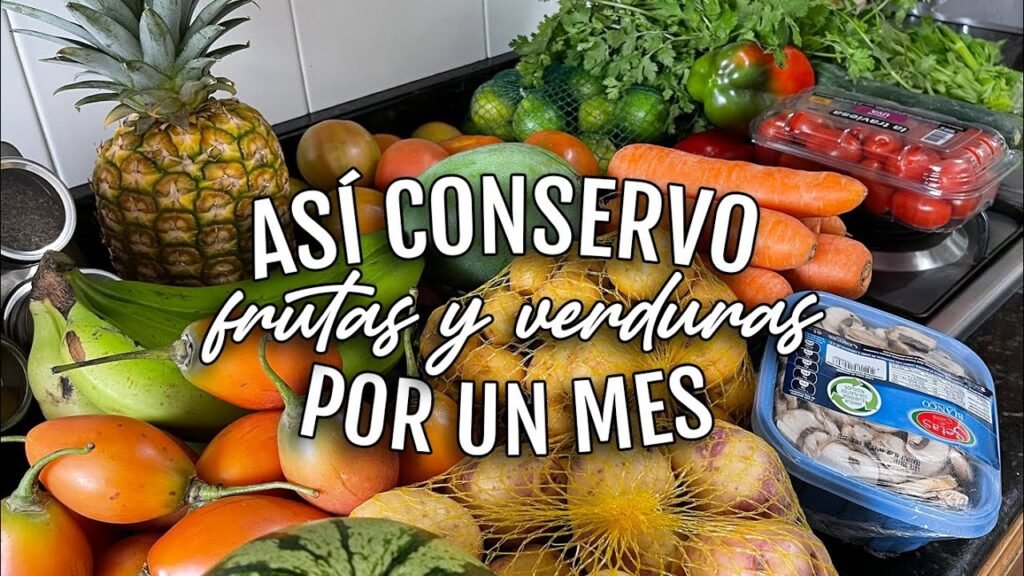 Cómo almacenar correctamente tus verduras