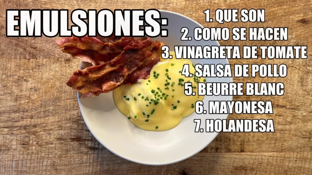 Cómo lograr un mejor sabor al emulsionar salsas
