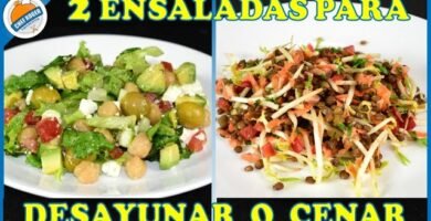 Ideas de ensaladas para personas con diabetes