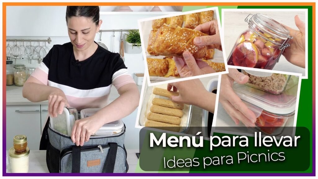 Menú de 3 días con sándwiches para camping sin complicaciones
