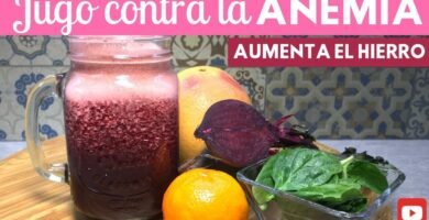 Recetas de batido ricas en hierro