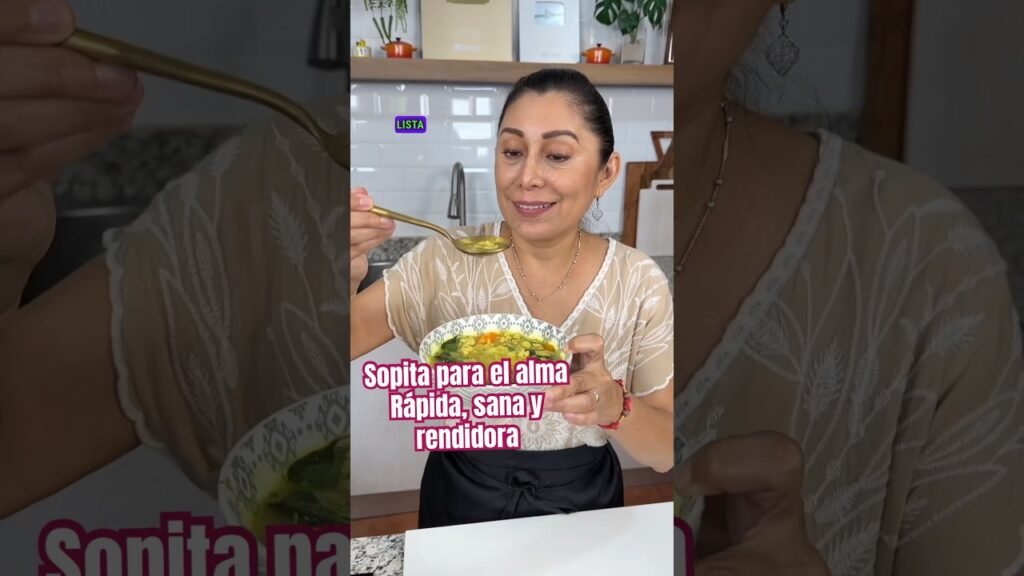 Recetas de sopa fáciles para preparar en 25 minutos