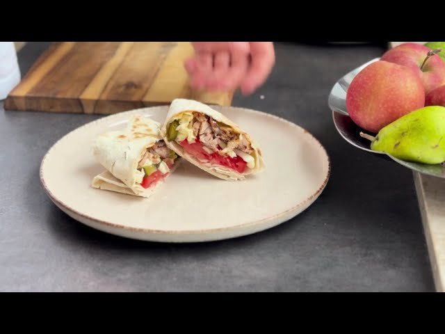 Recetas de wrap fáciles para preparar en 15 minutos