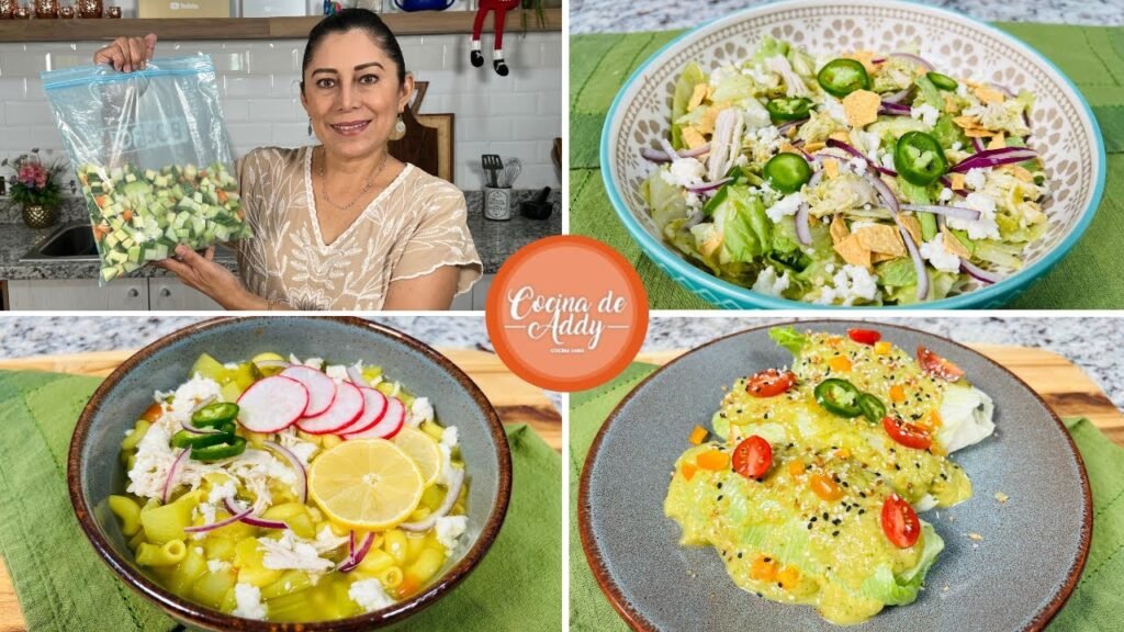 Recetas fáciles de almuerzo saludables