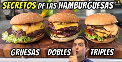 ¿Por qué todos los chefs recomiendan emplatar hamburguesas así?